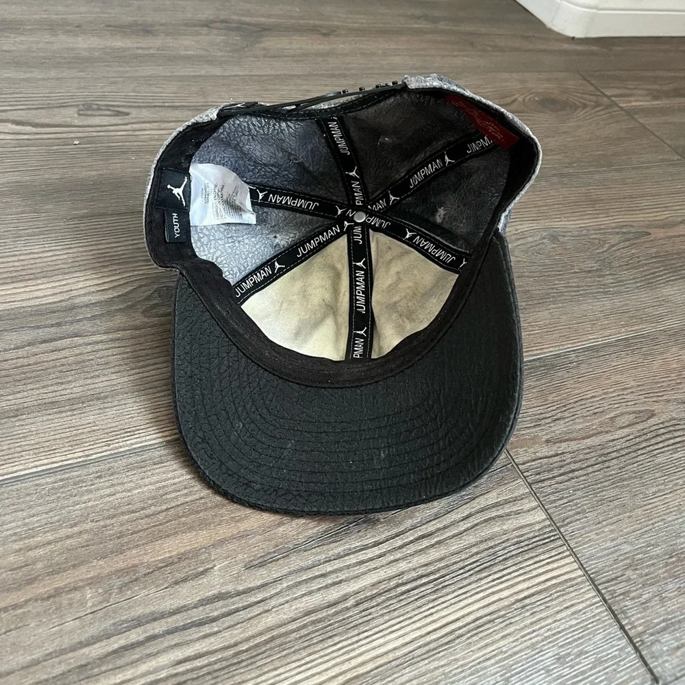 Black and Gray Cap with Logo